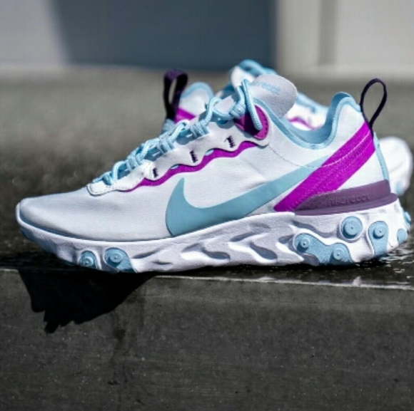 Nike | Shoes | Colorful Nike React 55 Physic Violet | Poshmark